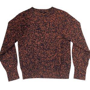 Women’s COS Speckled Cotton Wool Jumper XS Knit Pullover Crew